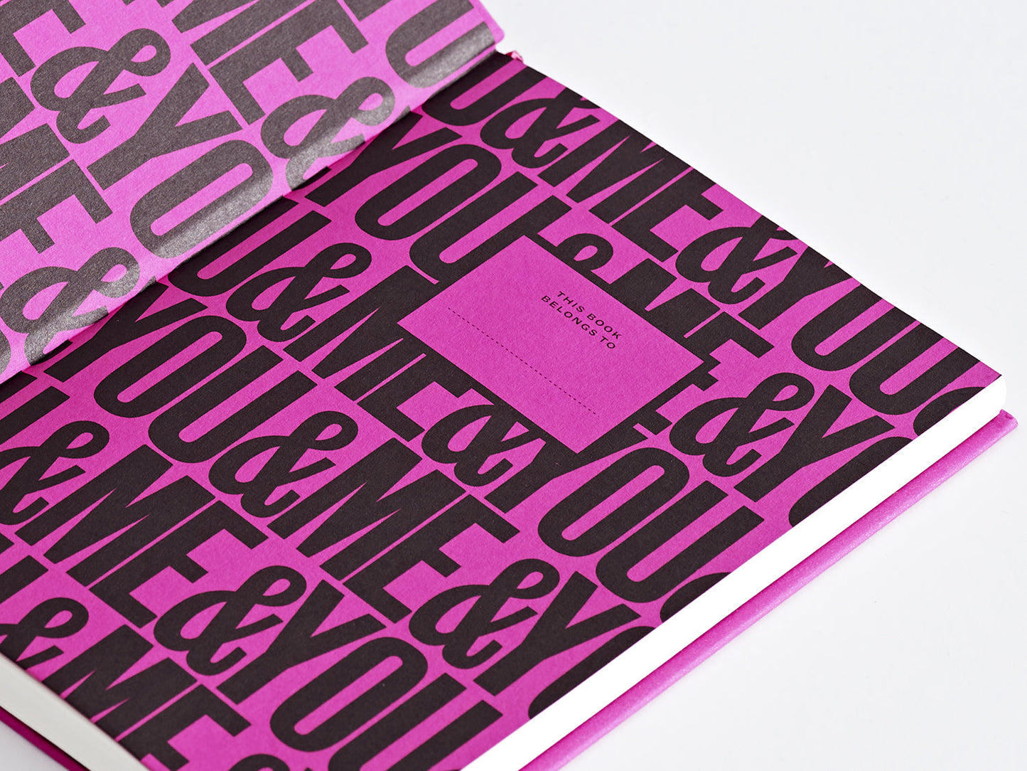 'YOU AND ME, ME AND YOU' A5 LINED ANTHONY BURRILL JOURNAL