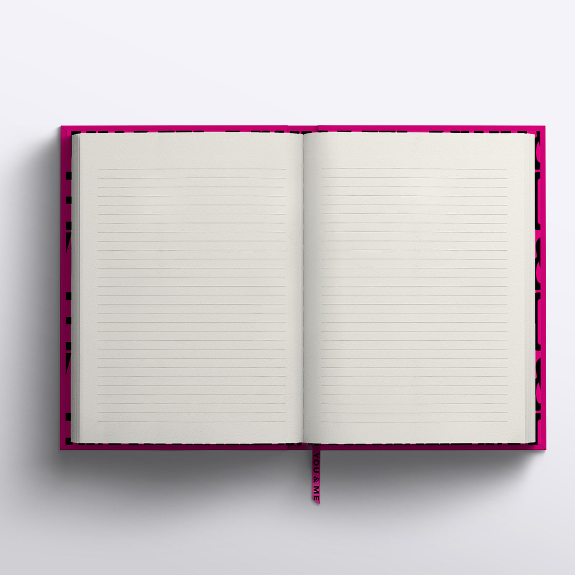 'YOU AND ME, ME AND YOU' A5 LINED ANTHONY BURRILL JOURNAL