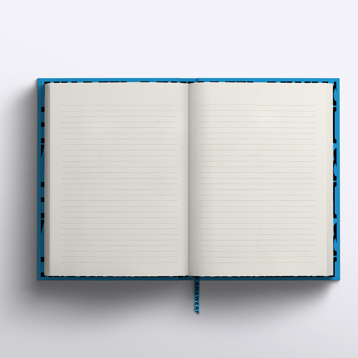 'GET MORE ANSWERS!' A5 LINED ANTHONY BURRILL JOURNAL