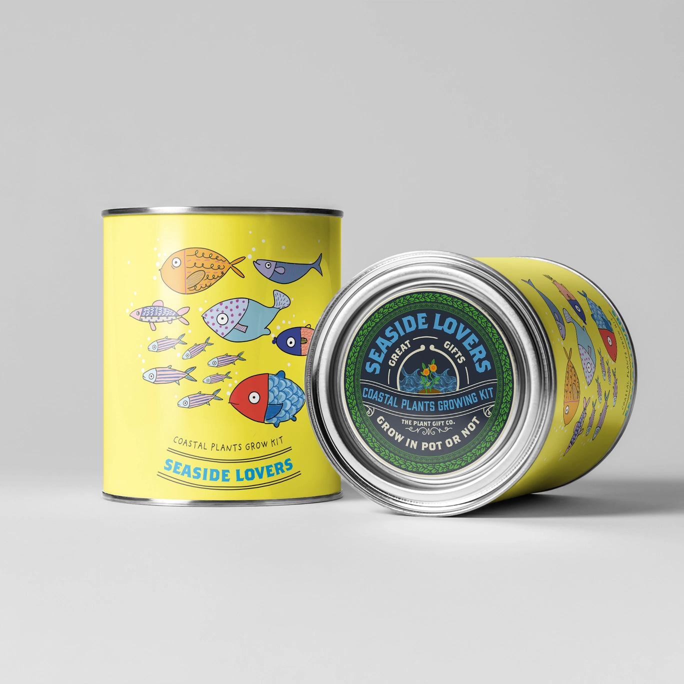 Seaside Lovers. Eco Grow Your Own Plant Kit, Gardening Gift