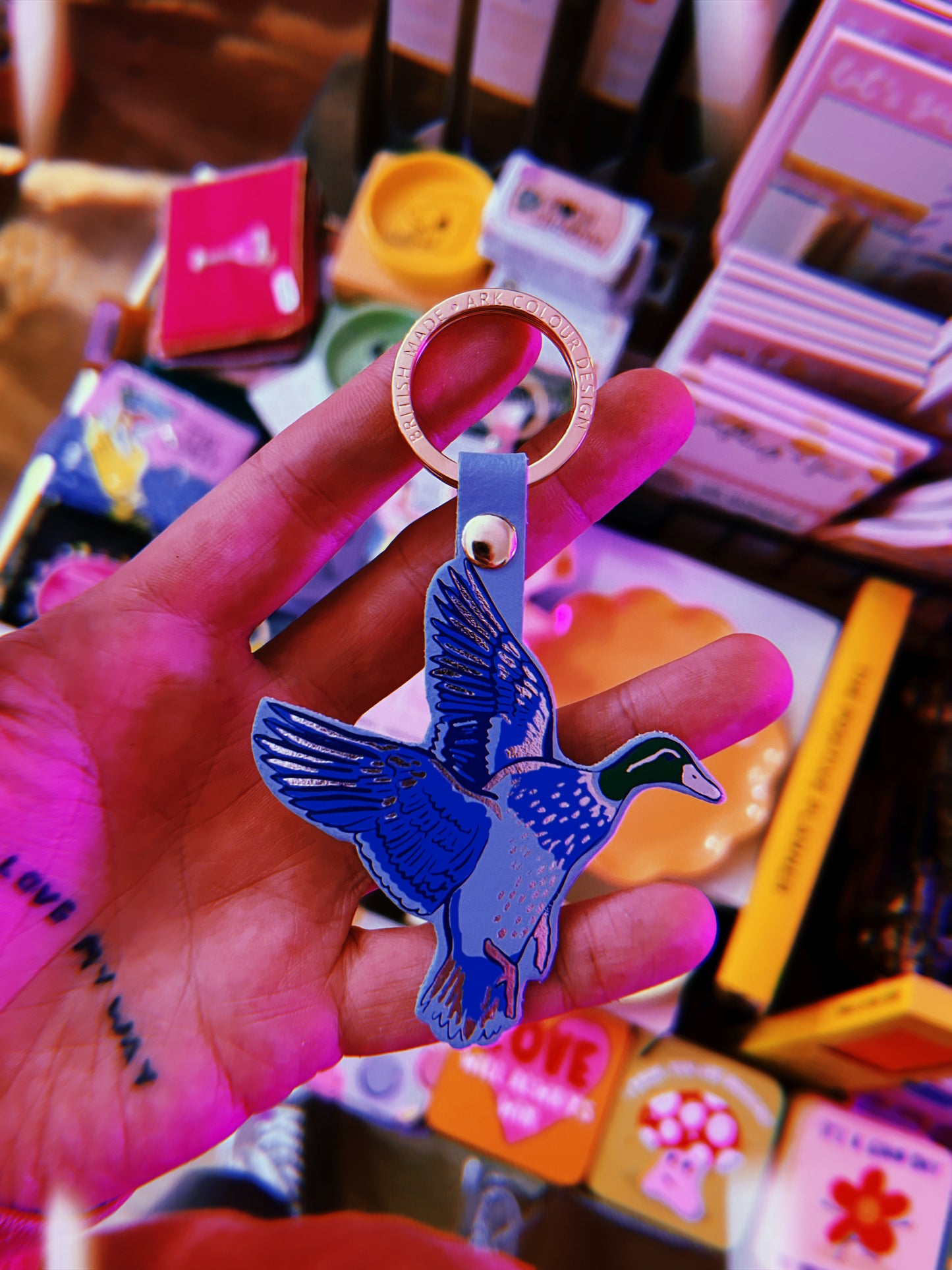 HOLY DUCK KEYRING