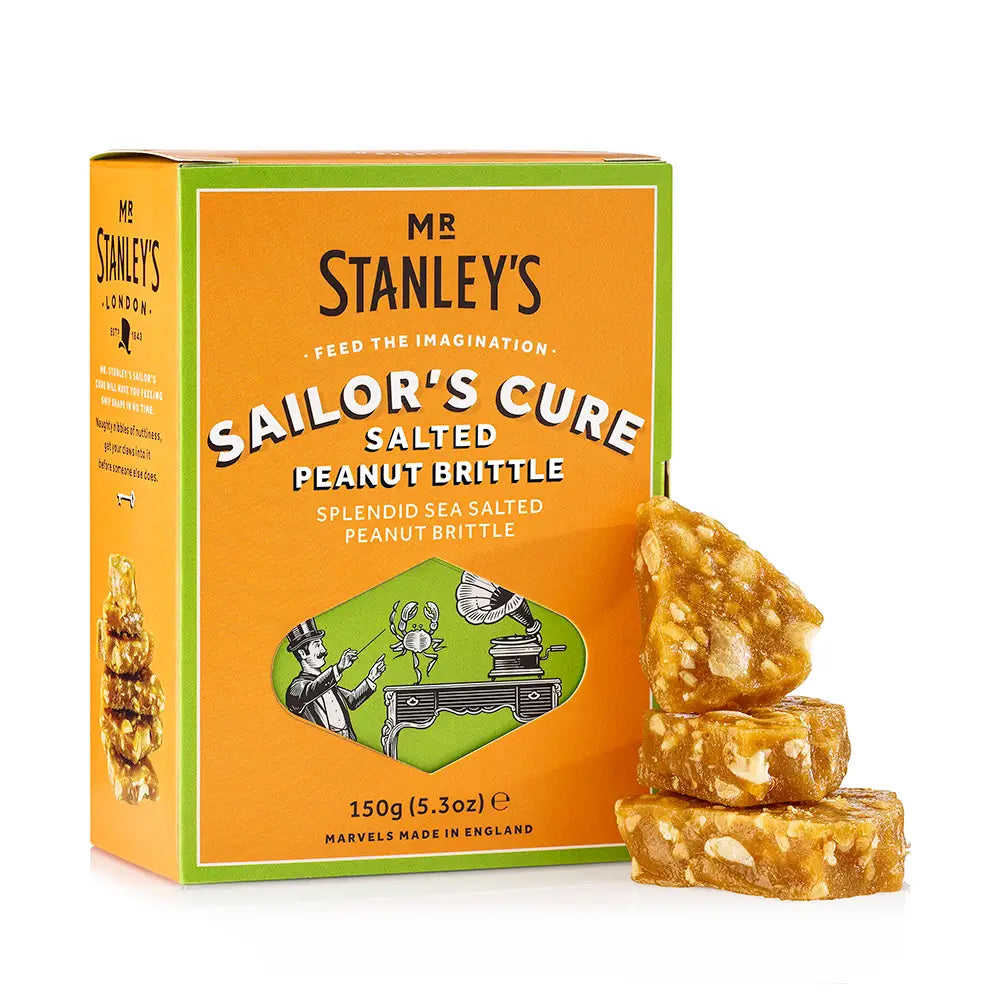 MR STANLEY'S: SALTED PEANUT BRITTLE