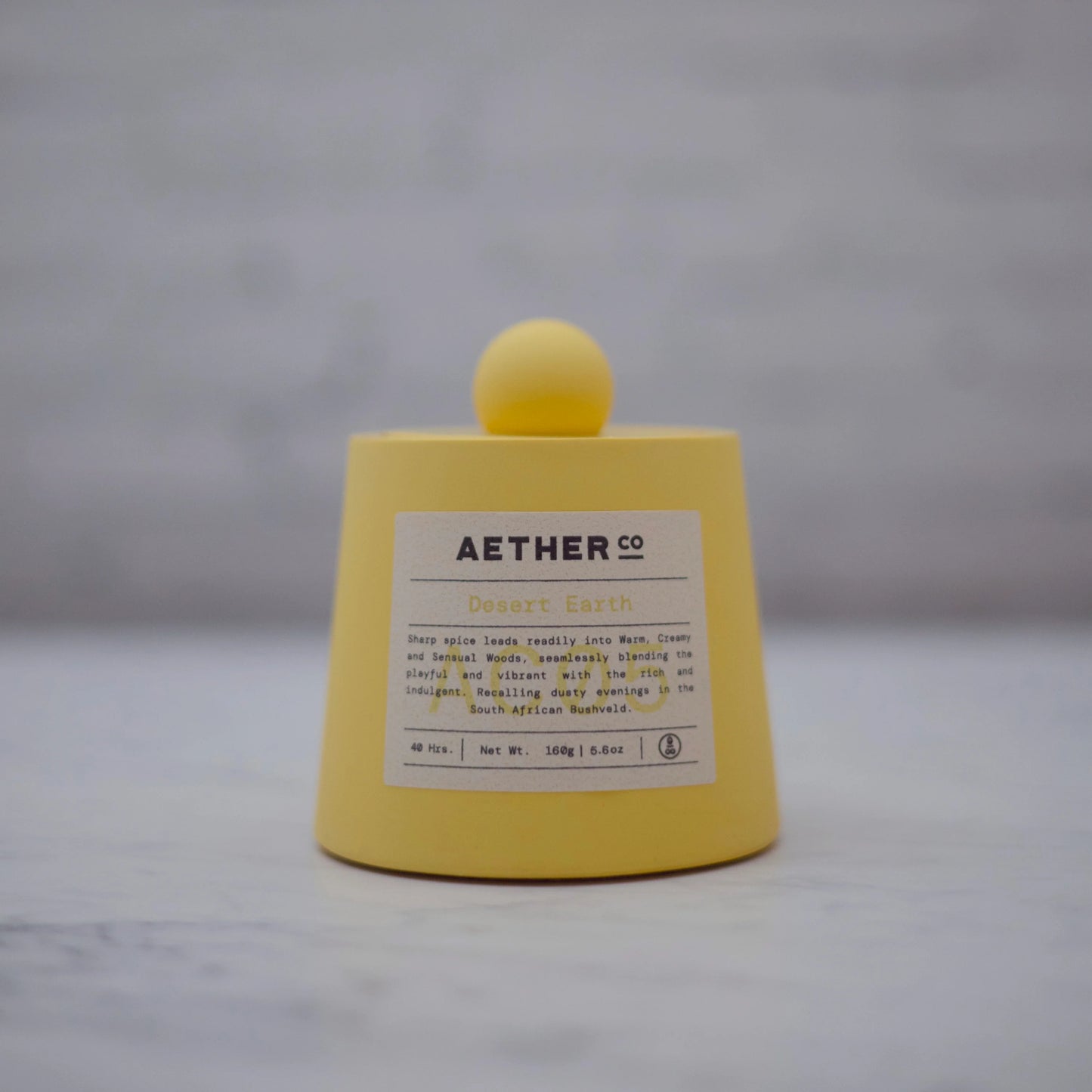 AetherCo: Desert Earth 160g Candle