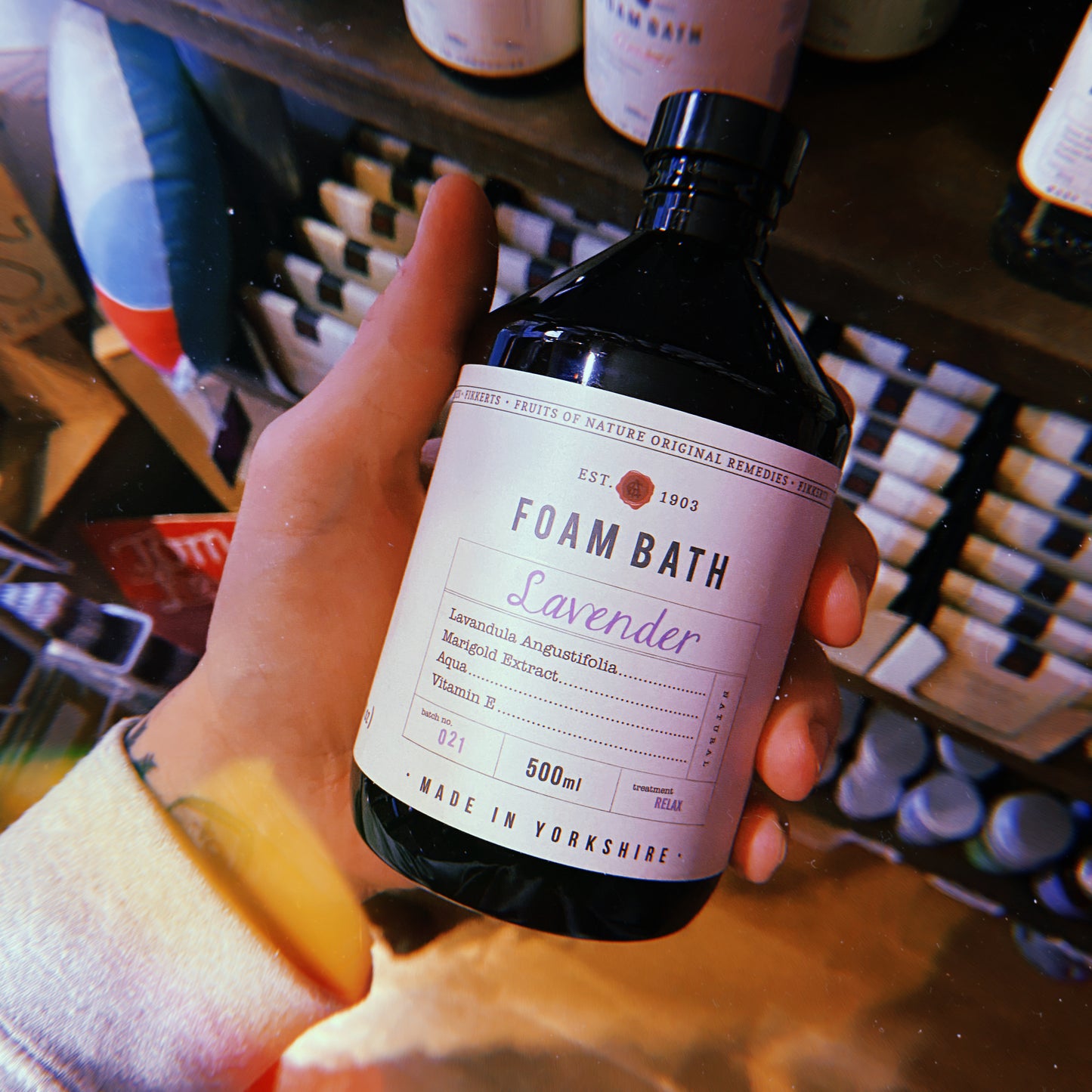 LAVENDER 500ML FOAM BATH