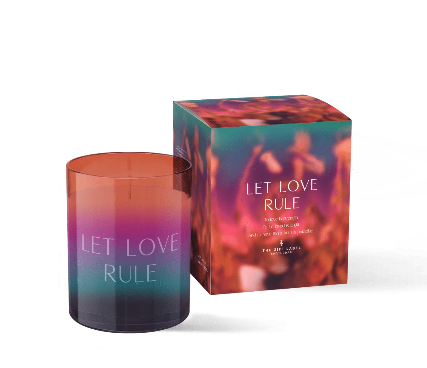 LET LOVE RULE 310g CANDLE