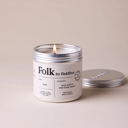 FOLK: PEAT (RICH EARTH AND DARK OUDH) CANDLE