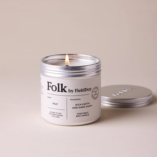 FOLK: PEAT (RICH EARTH AND DARK OUDH) CANDLE