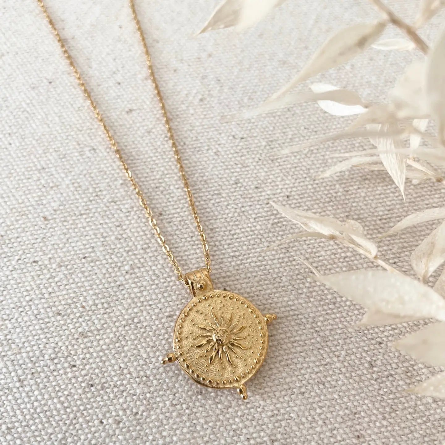 Everyday Golden Coin Necklace