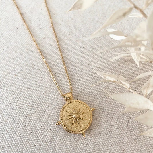 Everyday Golden Coin Necklace
