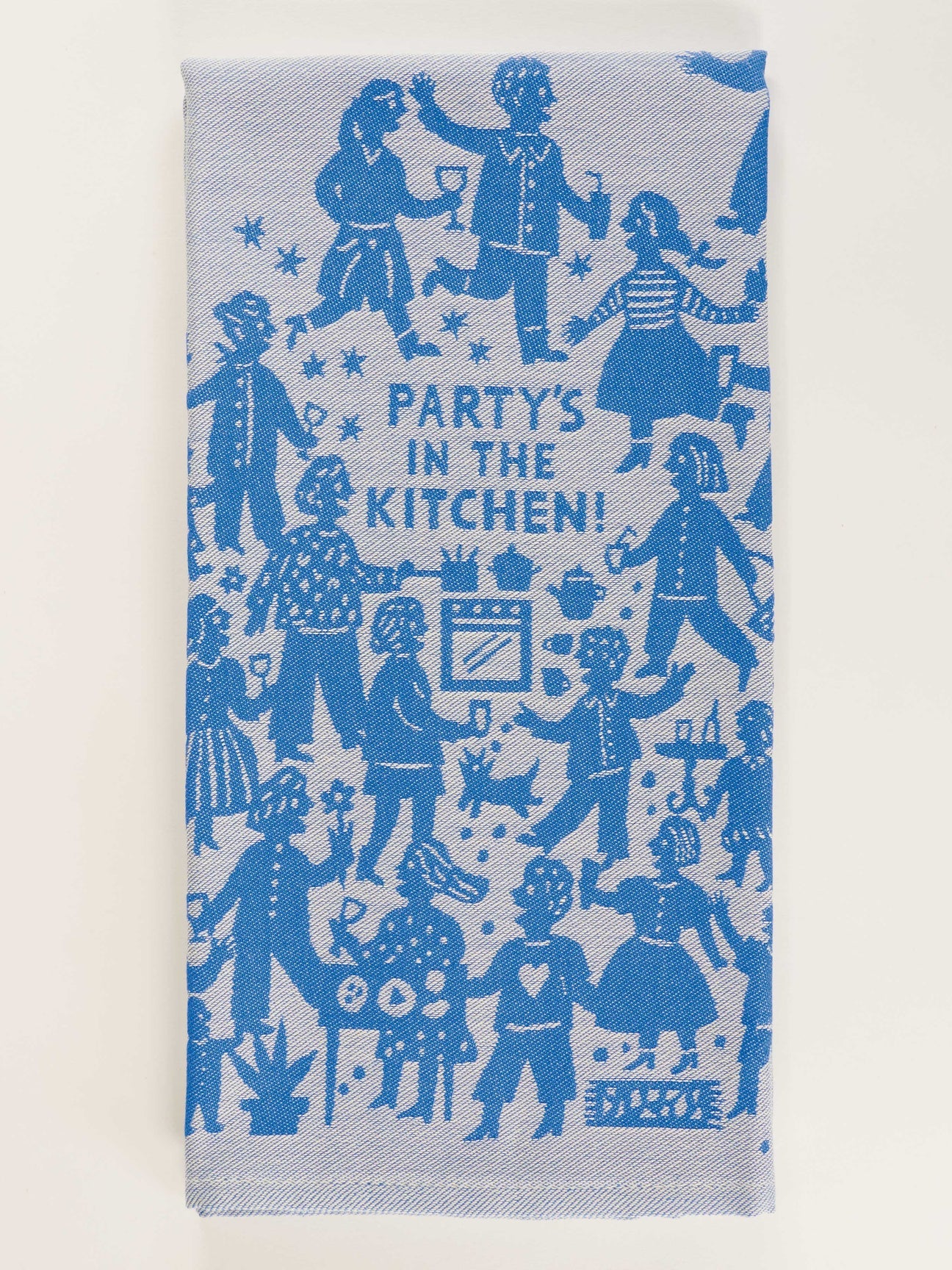 PARTY'S IN THE KITCHEN DISH TOWEL