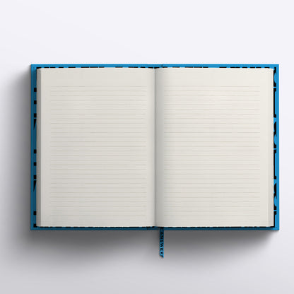 'GET MORE ANSWERS!' A5 LINED ANTHONY BURRILL JOURNAL