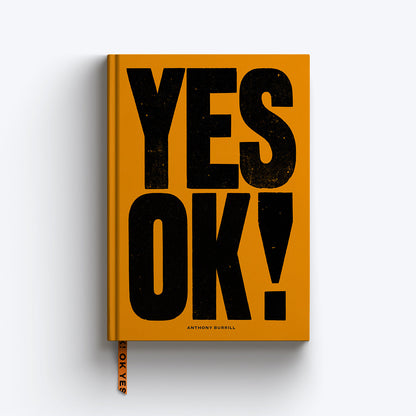 'YES OK!' A5 LINED ANTHONY BURRILL JOURNAL