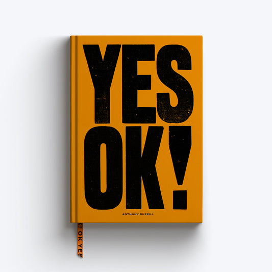 'YES OK!' A5 LINED ANTHONY BURRILL JOURNAL
