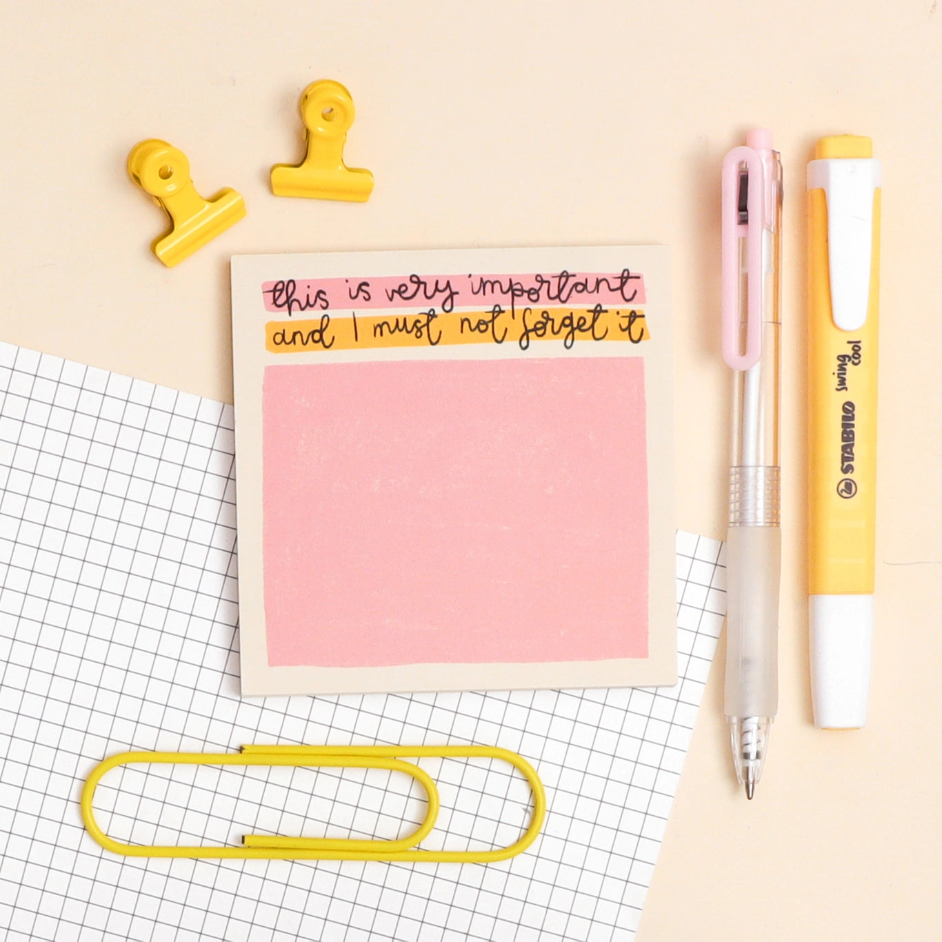 'VERY IMPORTANT' MEMO PAD