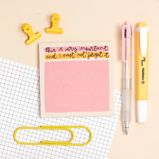 'VERY IMPORTANT' MEMO PAD