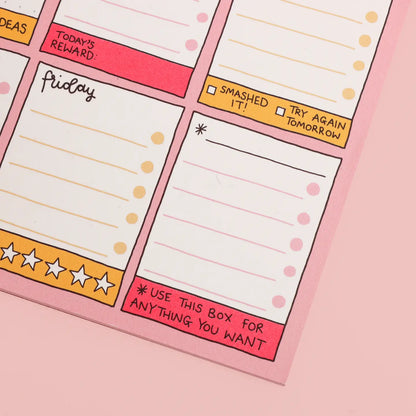 A5 LET'S GET BUSY WEEKLY PLANNER