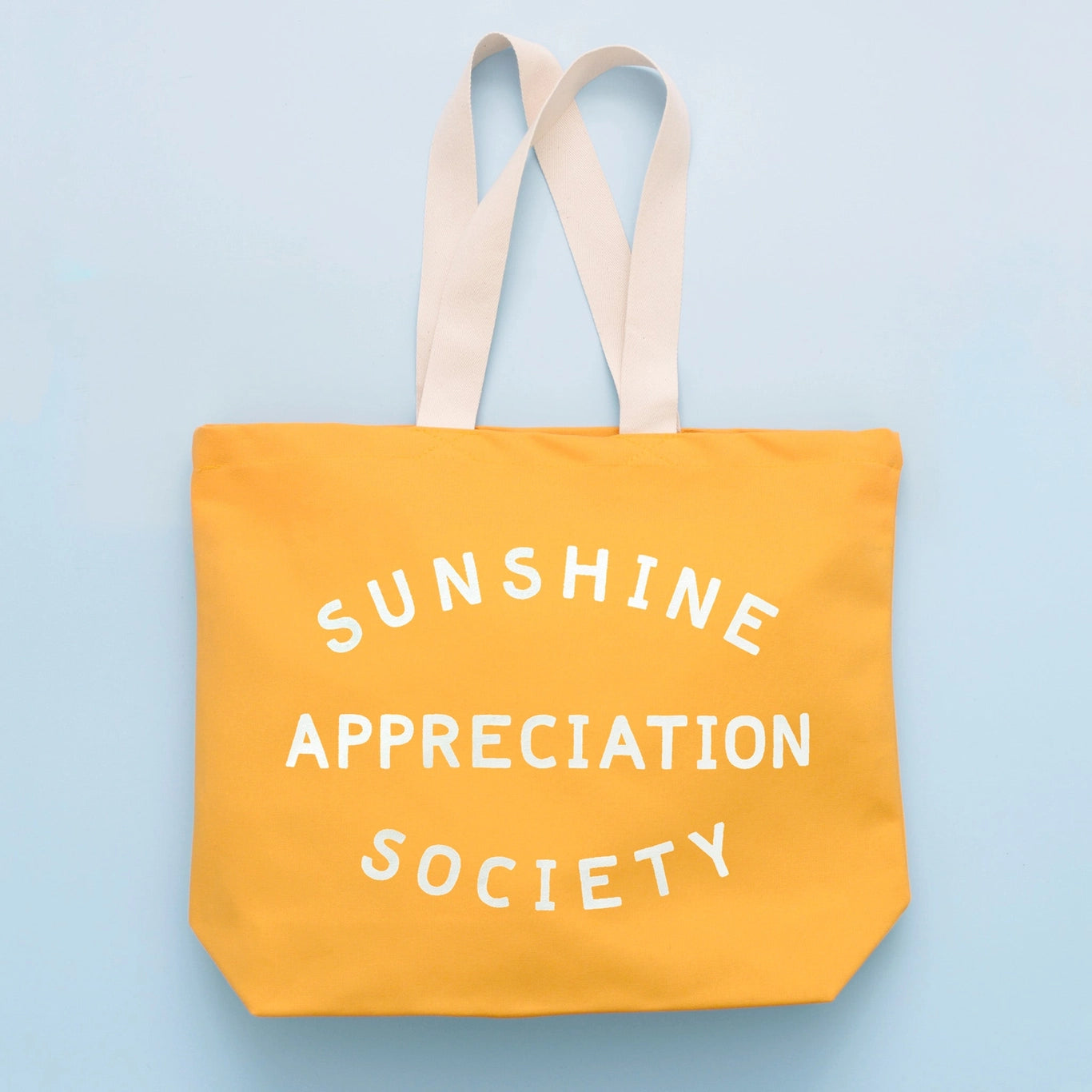 'SUNSHINE APPRECIATION' YELLOW TOTE