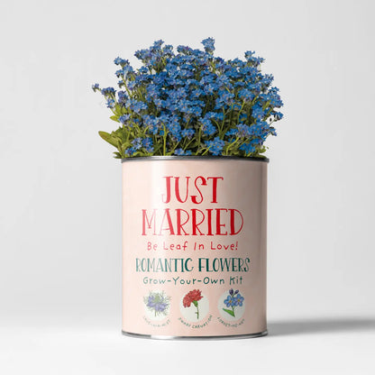 Just Married. Flowers of Love Growing Kit
