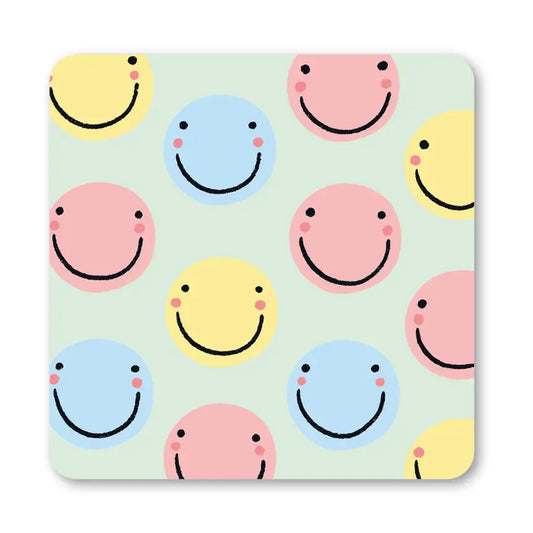 SMILING FACES COASTER