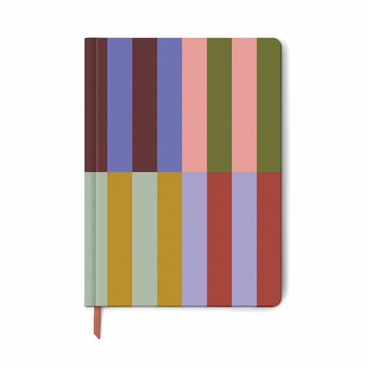 JUMBO Soft Touch Journal - Bold Stripe