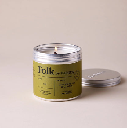FOLK: KIN (LUSH STEMS & WILD VIOLET) CANDLE