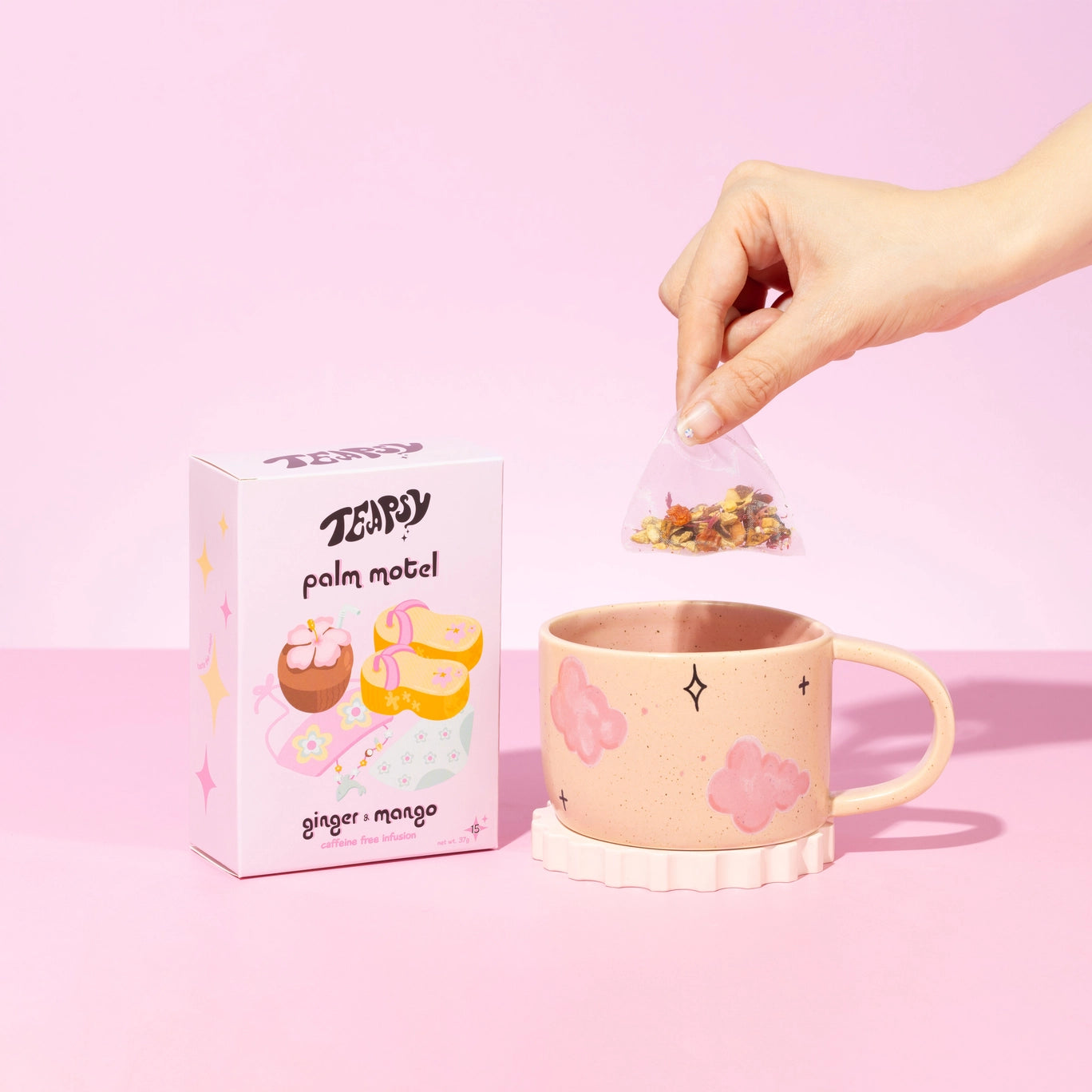 'PALM MOTEL' GINGER & MANGO HERBAL TEA