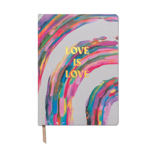 JUMBO Journal Suedette - LOVE IS LOVE