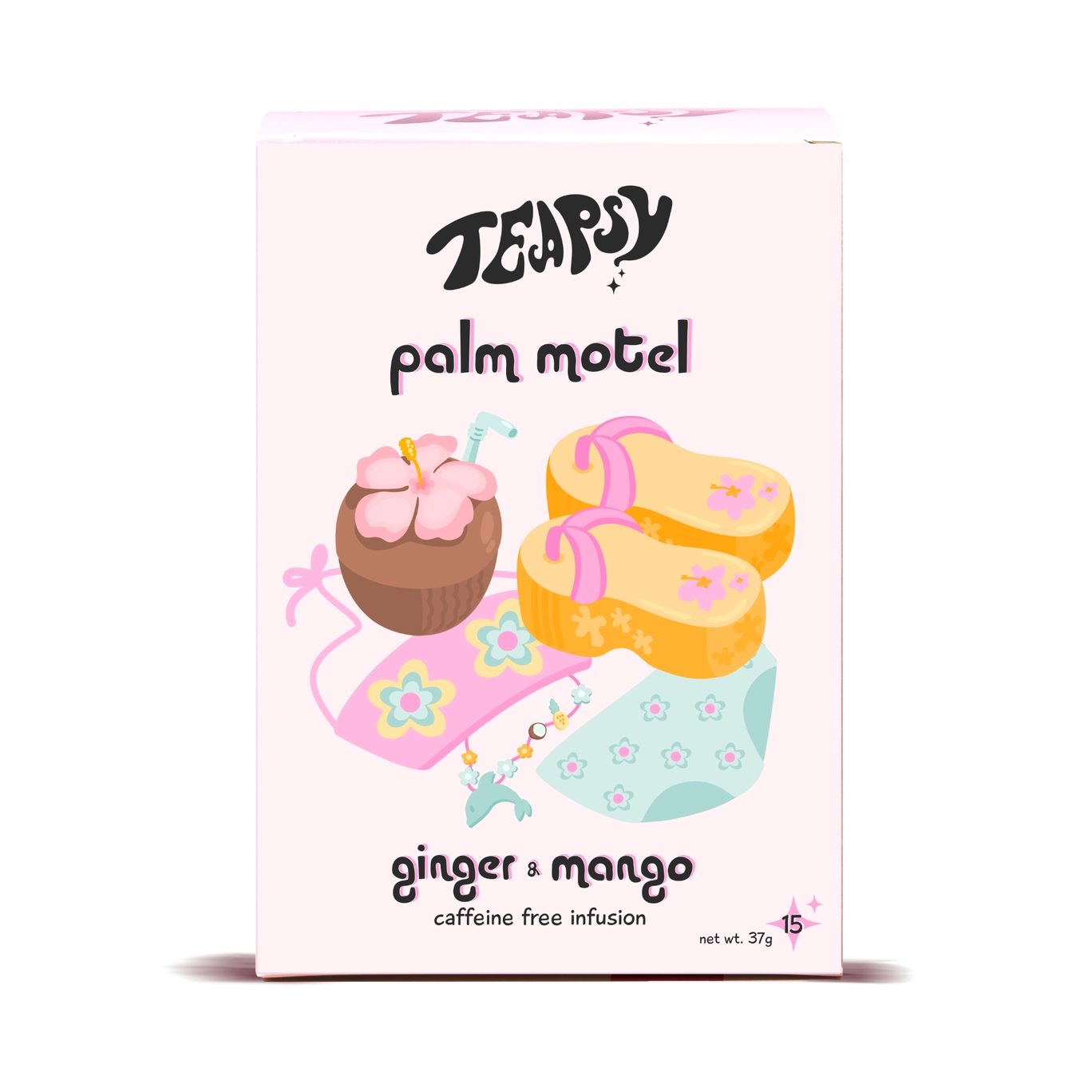 'PALM MOTEL' GINGER & MANGO HERBAL TEA
