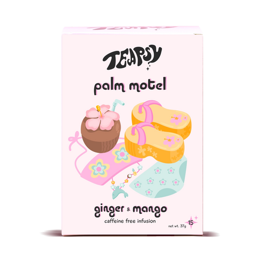 'PALM MOTEL' GINGER & MANGO HERBAL TEA