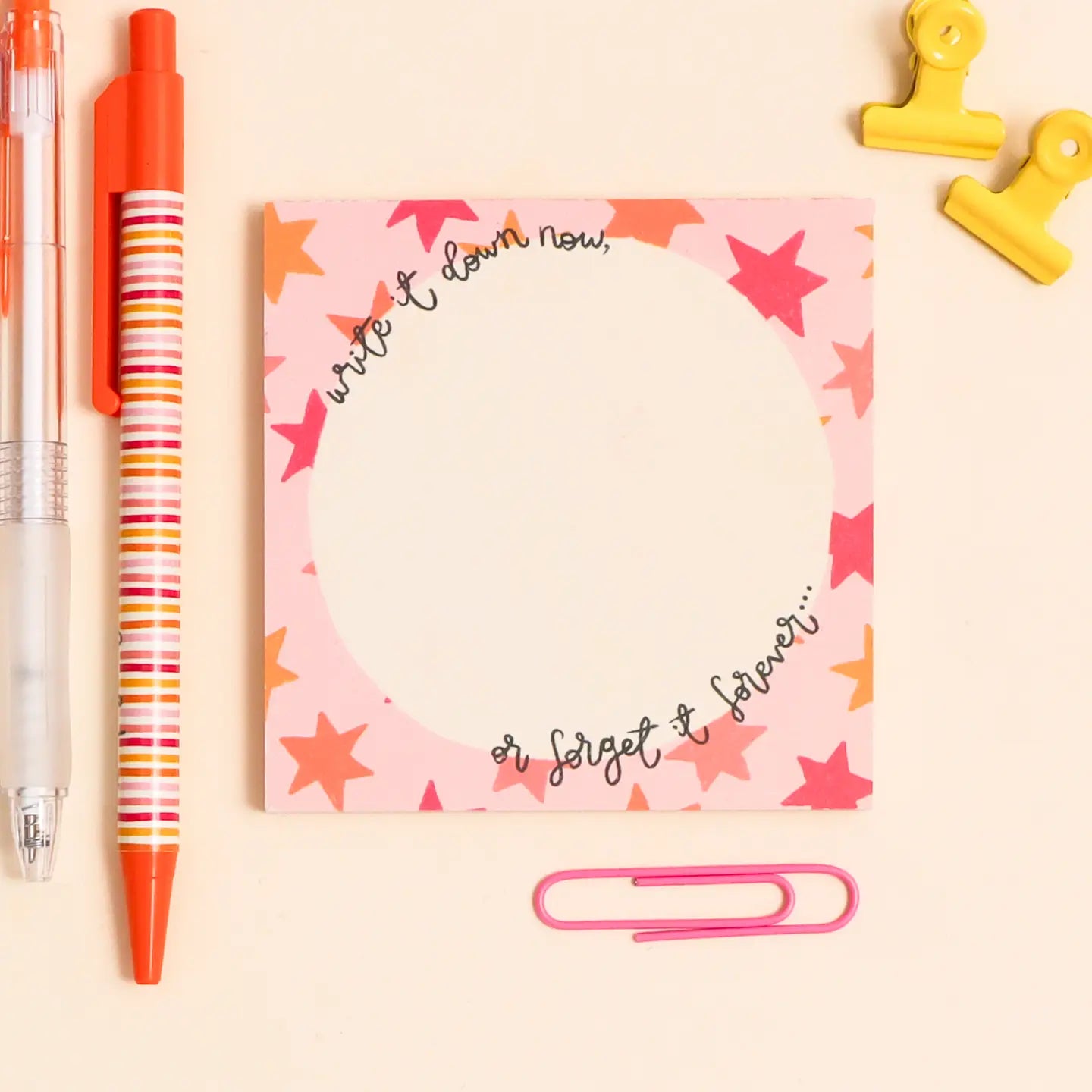 'WRITE IT DOWN' MEMO PAD