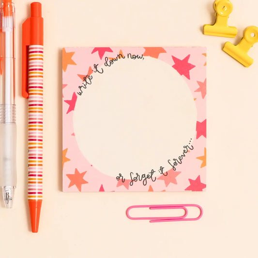 'WRITE IT DOWN' MEMO PAD