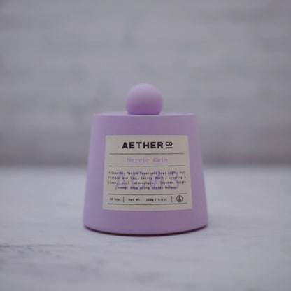 AetherCo: Nordic Rain 160g Candle