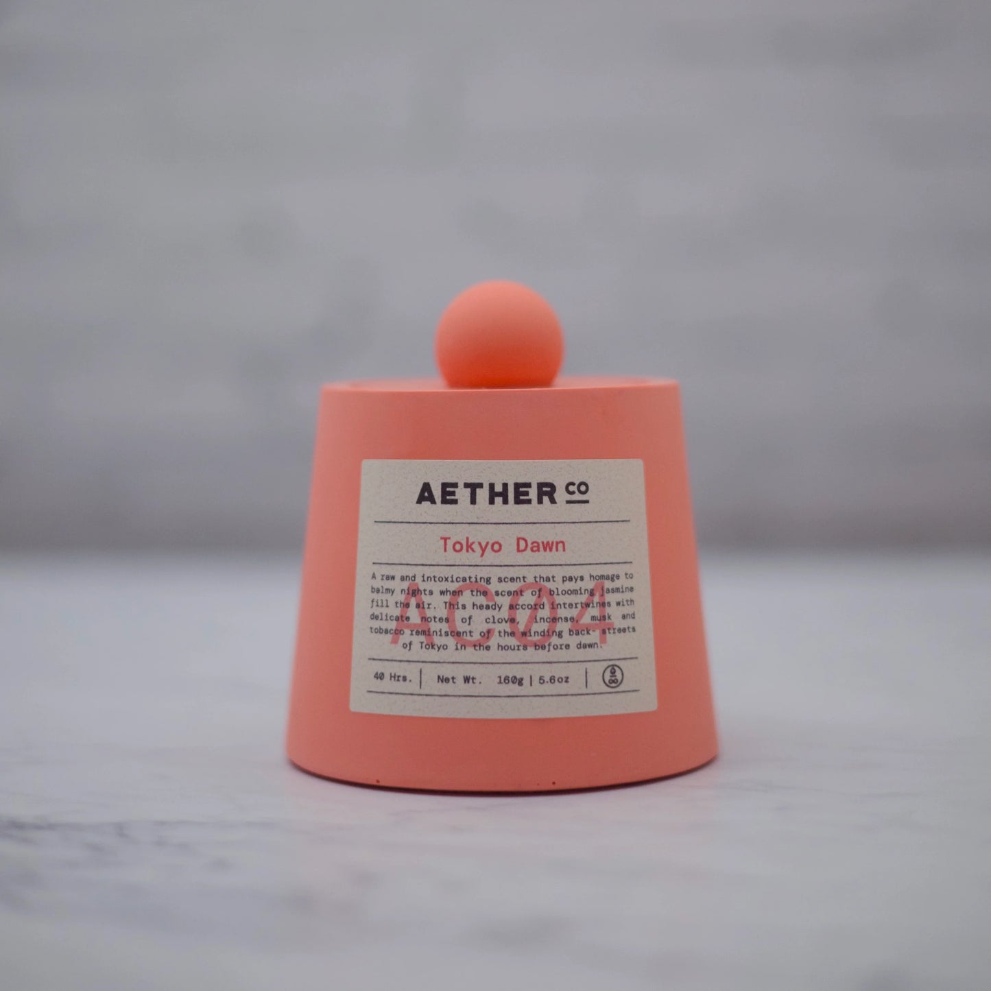 AetherCo: Tokyo Dawn 160g Candle
