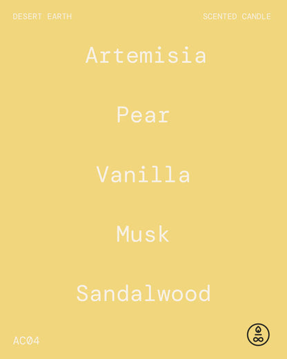 AetherCo: Desert Earth 160g Candle