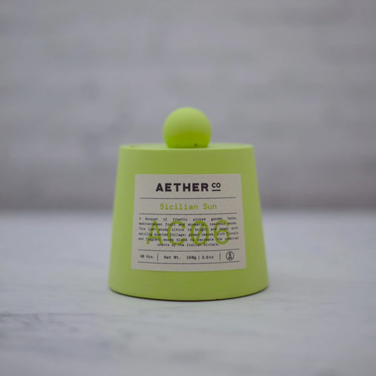 AetherCo: Sicilian Sun 160g Candle