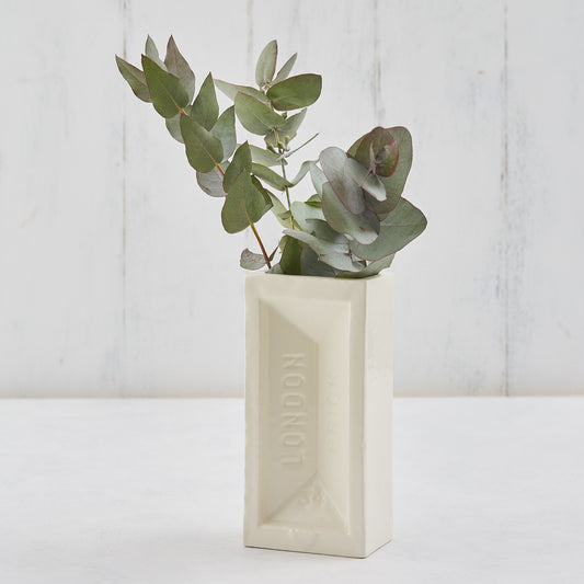 LONDON BRICK VASE (WHITE)