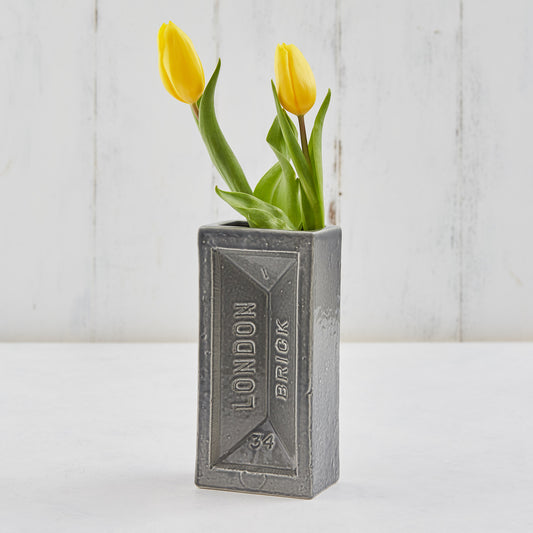 LONDON BRICK VASE (GREY)