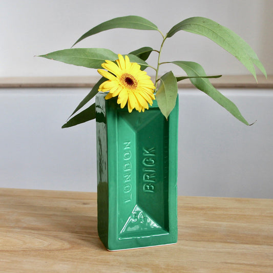LONDON BRICK VASE (GREEN)