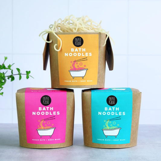 'BATH NOODLES' 100% NATURAL AND VEGAN BODY WASH