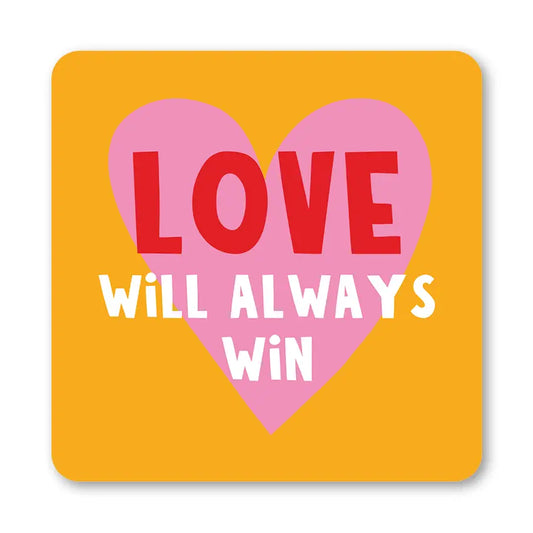 LOVE WINS COASTER