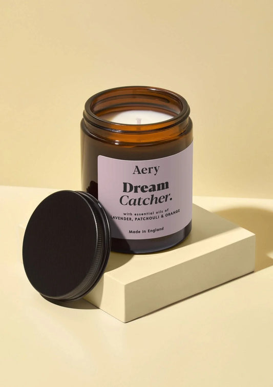 DREAMCATCHER SCENTED JAR CANDLE - LAVENDER PATCHOULI AND ORANGE