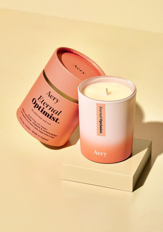 ETERNAL OPTIMIST SCENTED CANDLE - NEROLI BLOSSOM, JASMINE AND SANDALWOOD