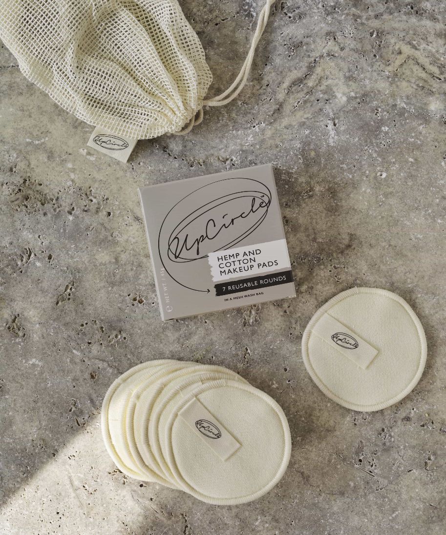 HEMP + COTTON MAKEUP REMOVER PADS